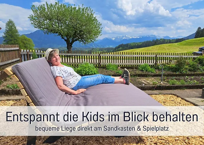 Eger - Entspannter Urlaub Mit Baby & Kleinkind - Wahlweise Modern Oder Guenstige Fewos - Ruhig Am Ende Der Strasse - Kaelbchen Fuettern - Traktor Fahren - Freie Fahrt Mit Den Hoernerbahnen In Sommersaison - E-ladestation - E-bike Verlei 아파트 이멘슈타트임알가우